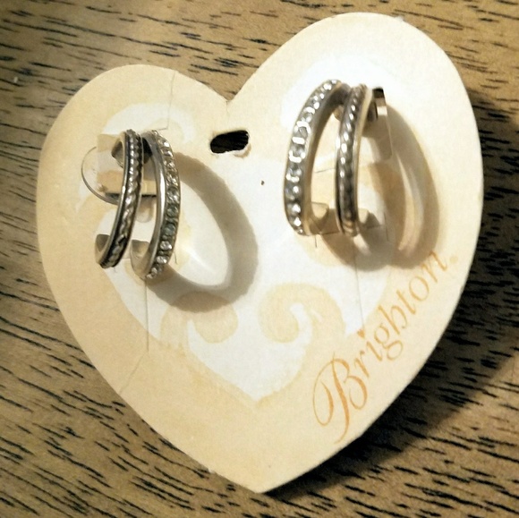 Brighton Neptune Rings Post Hoop Earrings - Picture 2 of 3